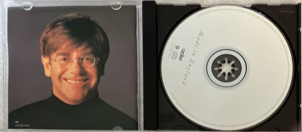 Made In England - Elton John (CD - 53) music collectible [Barcode 731452618528] - Main Image 3