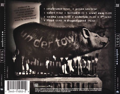 Undertow - Tool (CD) music collectible [Barcode 828765364720] - Main Image 2