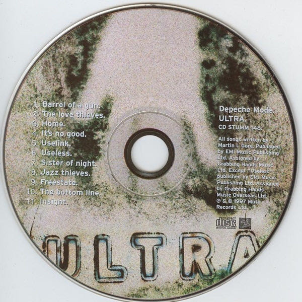 Ultra - Depeche Mode (CD - 60) music collectible [Barcode 093624652229] - Main Image 3