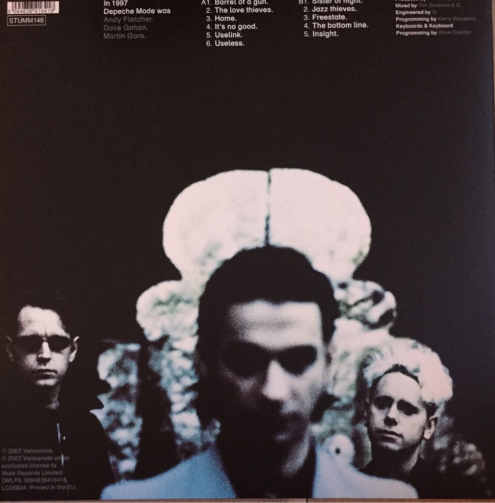 Ultra - Depeche Mode (12”) music collectible [Barcode 094638416418] - Main Image 2