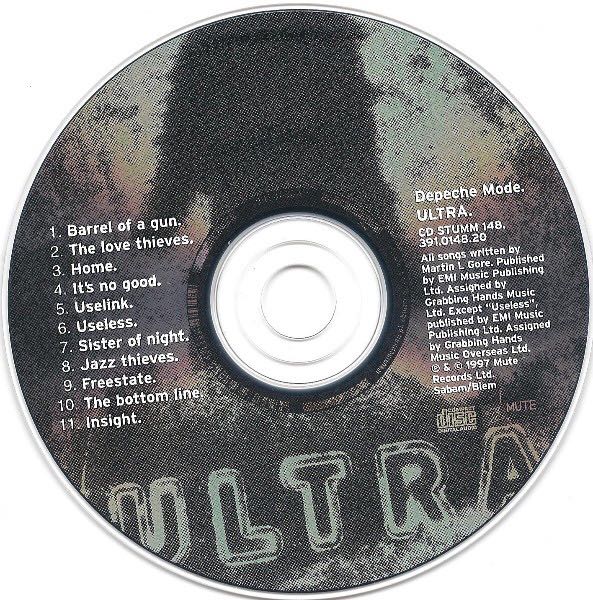 Ultra - Depeche Mode (CD - 52) music collectible [Barcode 5016025611485] - Main Image 4