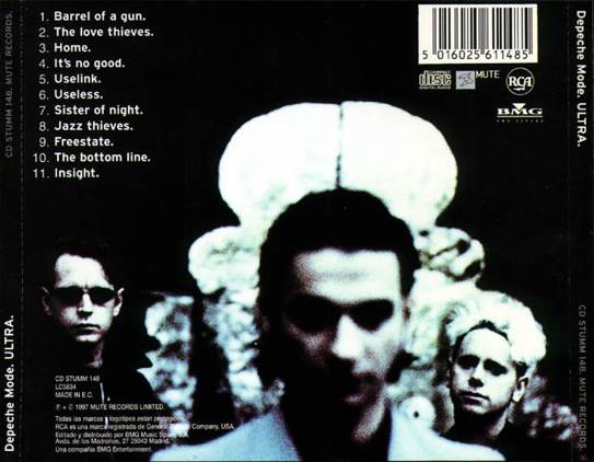 Ultra - Depeche Mode (CD) music collectible [Barcode 724384402020] - Main Image 2