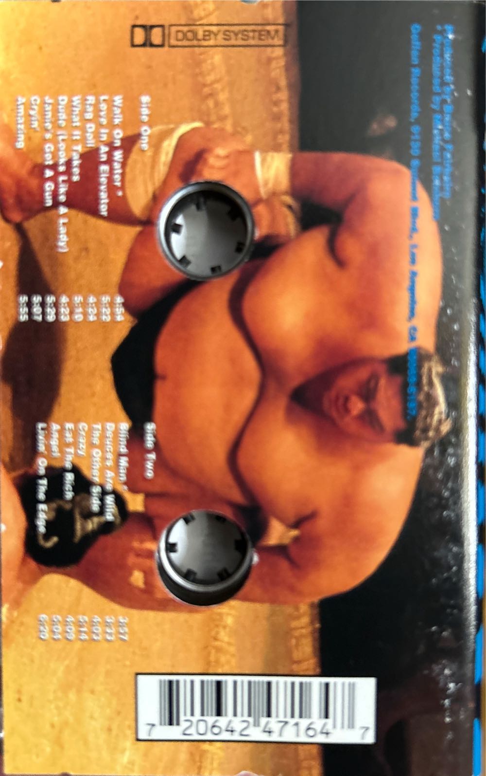 Big Ones - Aerosmith (Cassette) music collectible [Barcode 720642471647] - Main Image 2