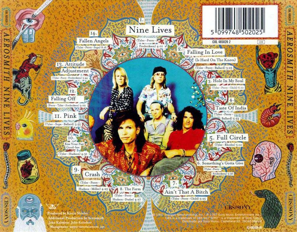 Nine Lives - Aerosmith music collectible - Main Image 2