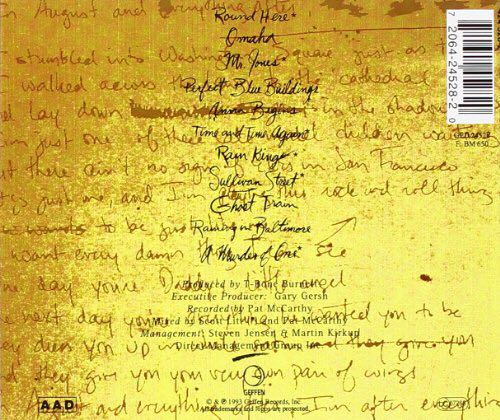 August And Everything After - Counting Crows (CD) music collectible [Barcode 777499008946] - Main Image 2