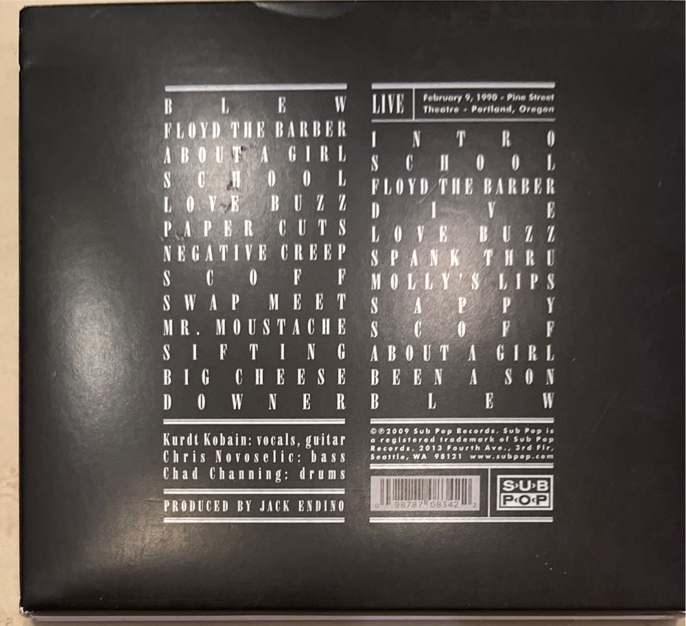 Bleach - Nirvana (CD) music collectible [Barcode 2726048443323] - Main Image 2