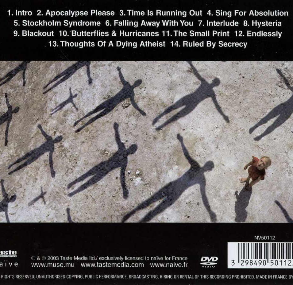 Absolution - Muse (CD - 52:19) music collectible [Barcode 825646160624] - Main Image 2