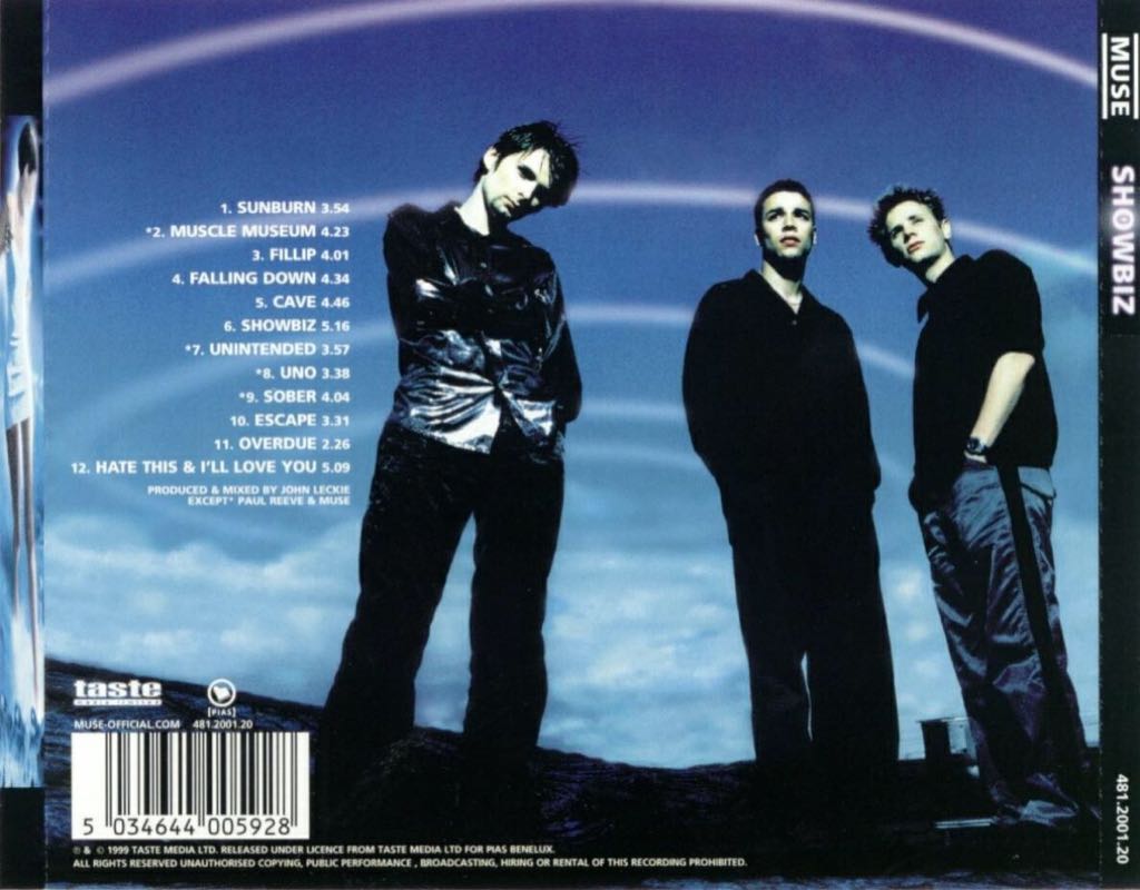 Muse - Showbiz - Muse (CD - 0) music collectible [Barcode 5034644005928] - Main Image 2