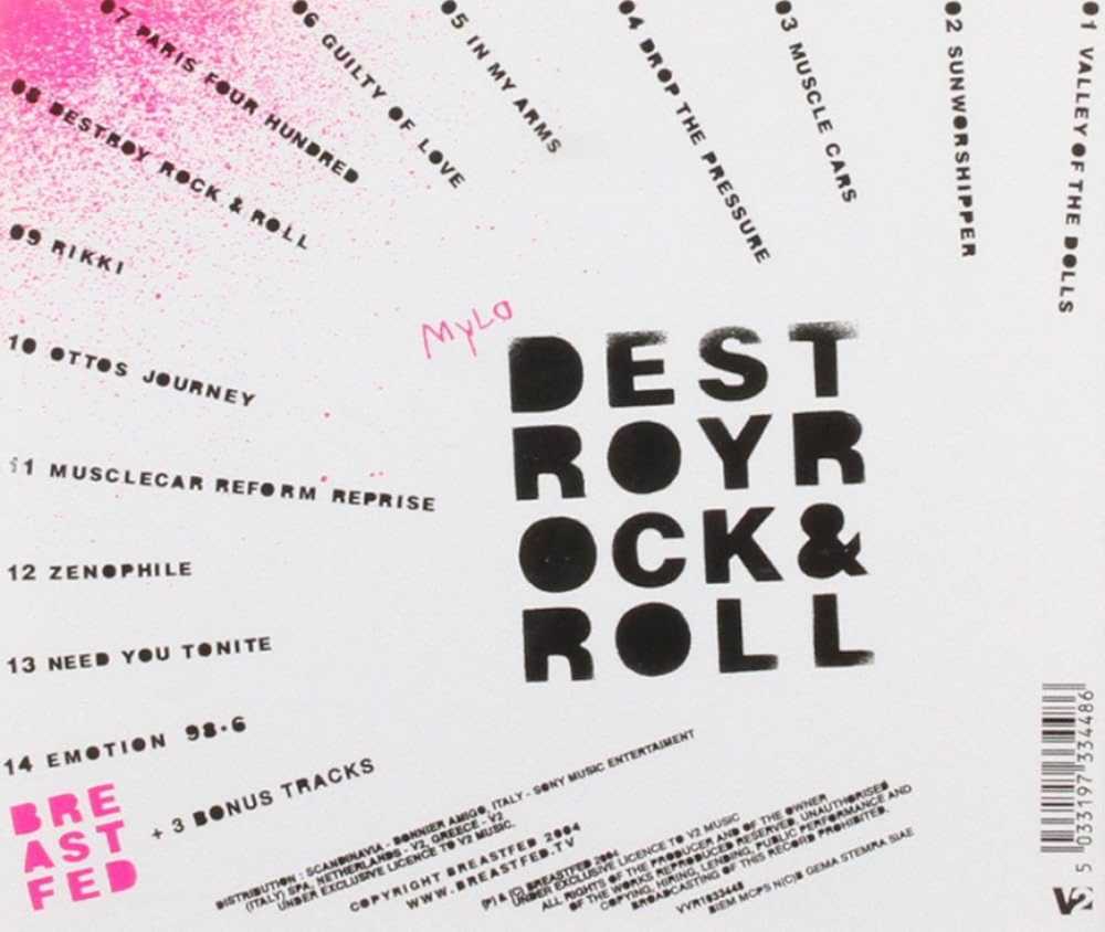 Destroy Rock & Roll - Mylo (CD) music collectible [Barcode 724386468123] - Main Image 2