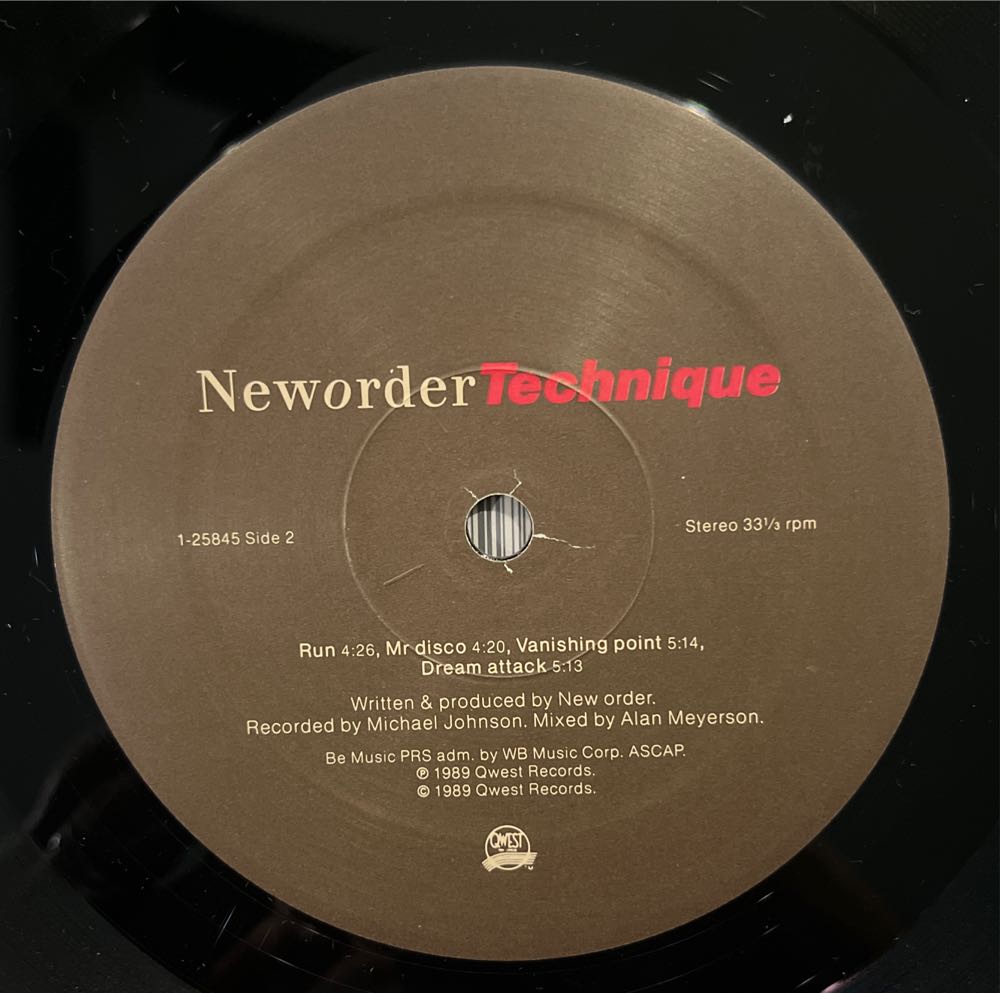 Technique - New Order (12”) music collectible [Barcode 075992584517] - Main Image 4