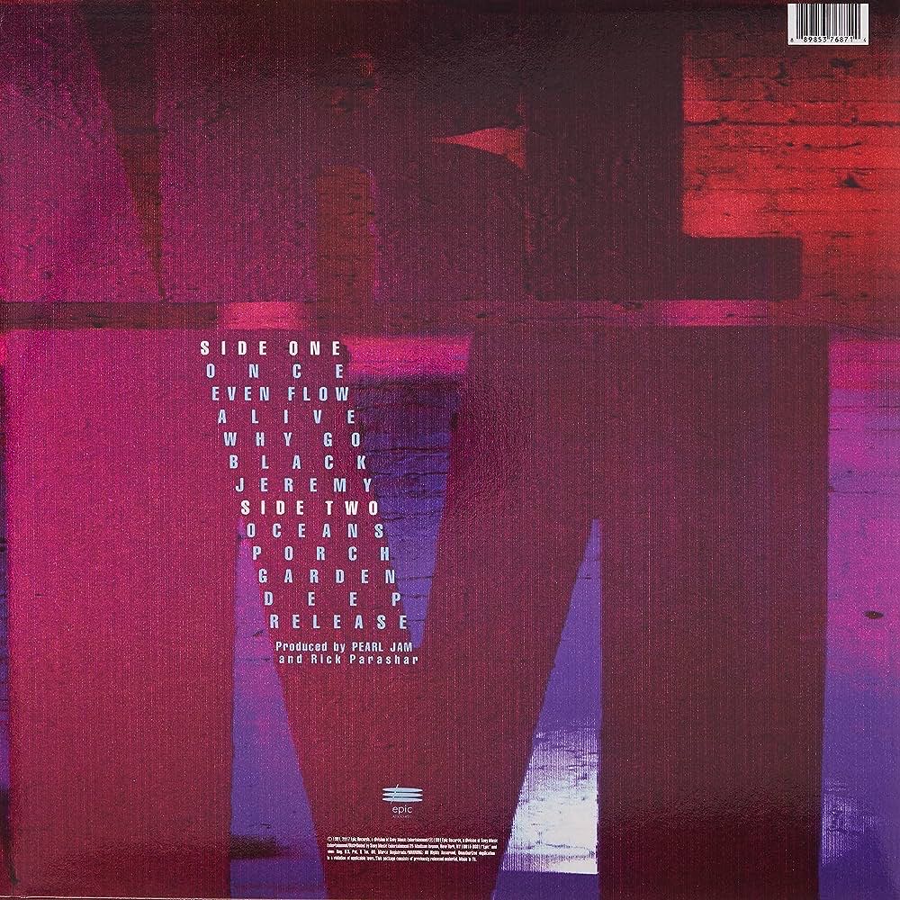 Ten - Pearl Jam (12” - 53) music collectible - Main Image 2