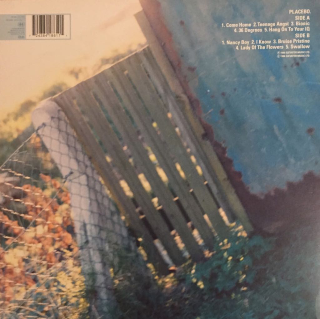 Placebo - Placebo (12”) music collectible [Barcode 602547195814] - Main Image 2