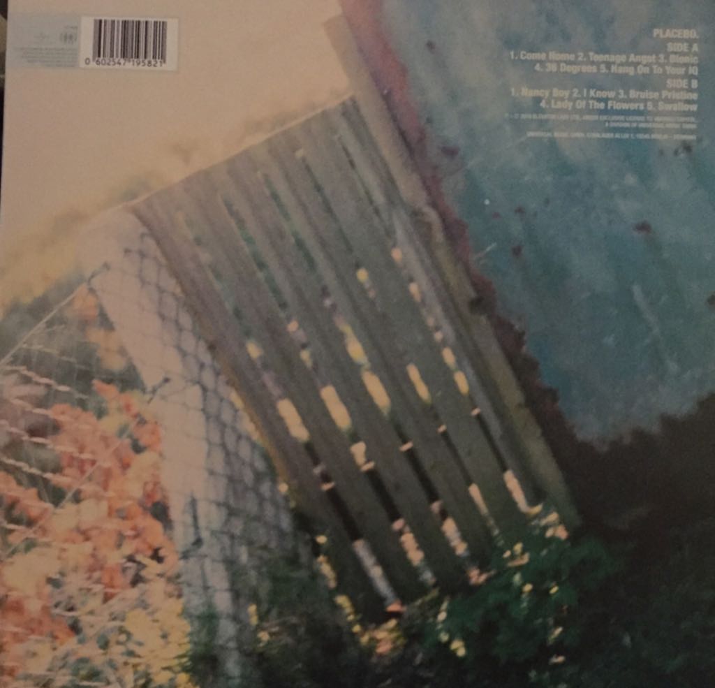 Placebo - Placebo (12”) music collectible [Barcode 602547195821] - Main Image 2