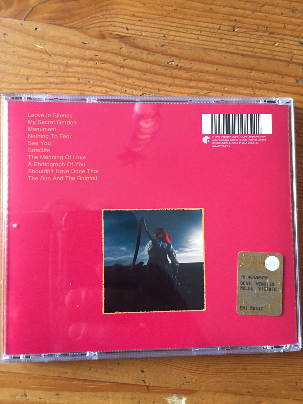 A Broken Frame - Depeche Mode (CD) music collectible [Barcode 094637005521] - Main Image 3