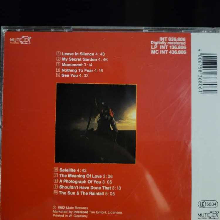A Broken Frame - Depeche Mode (CD - 43) music collectible [Barcode 4006758368061] - Main Image 2