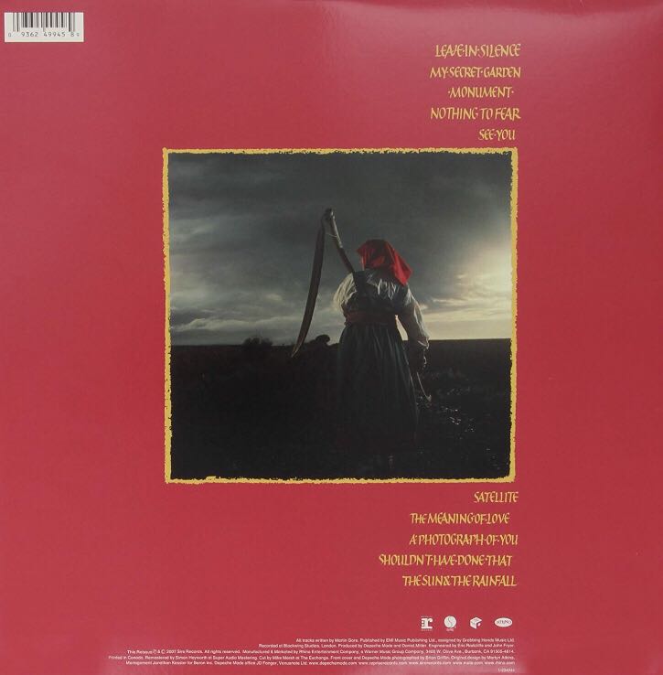 A Broken Frame - Depeche Mode (12”) music collectible [Barcode 8718469534333] - Main Image 2