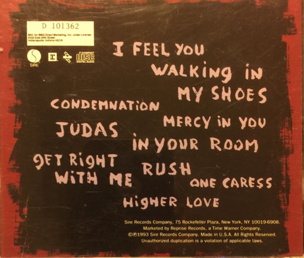 Songs Of Faith And Devotion - Depeche Mode (CD - 47) music collectible [Barcode 093624524328] - Main Image 2