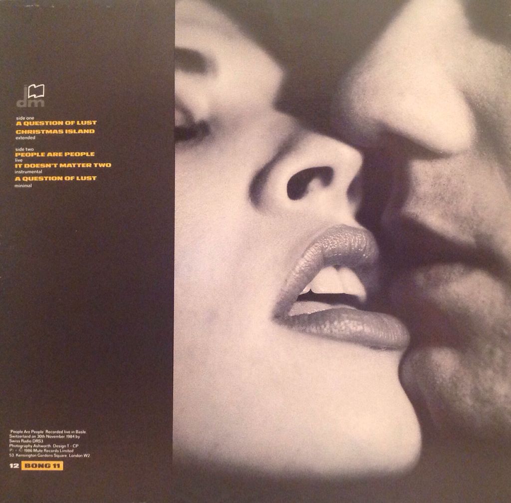 A Question Of Lust - Depeche Mode (CD) music collectible [Barcode 5016025630110] - Main Image 2