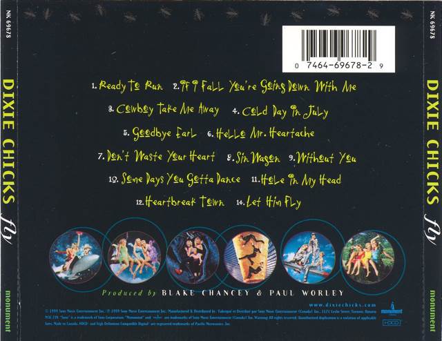 Fly - Dixie Chicks / The Chicks (CD - 49) music collectible [Barcode 074646967829] - Main Image 2