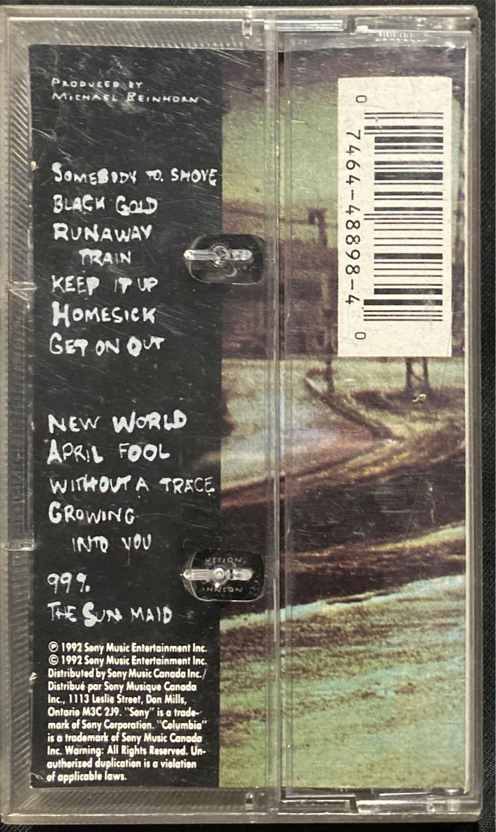 Grave Dancers Union - Soul Asylum (Cassette - 44:42) music collectible [Barcode 074644889840] - Main Image 2