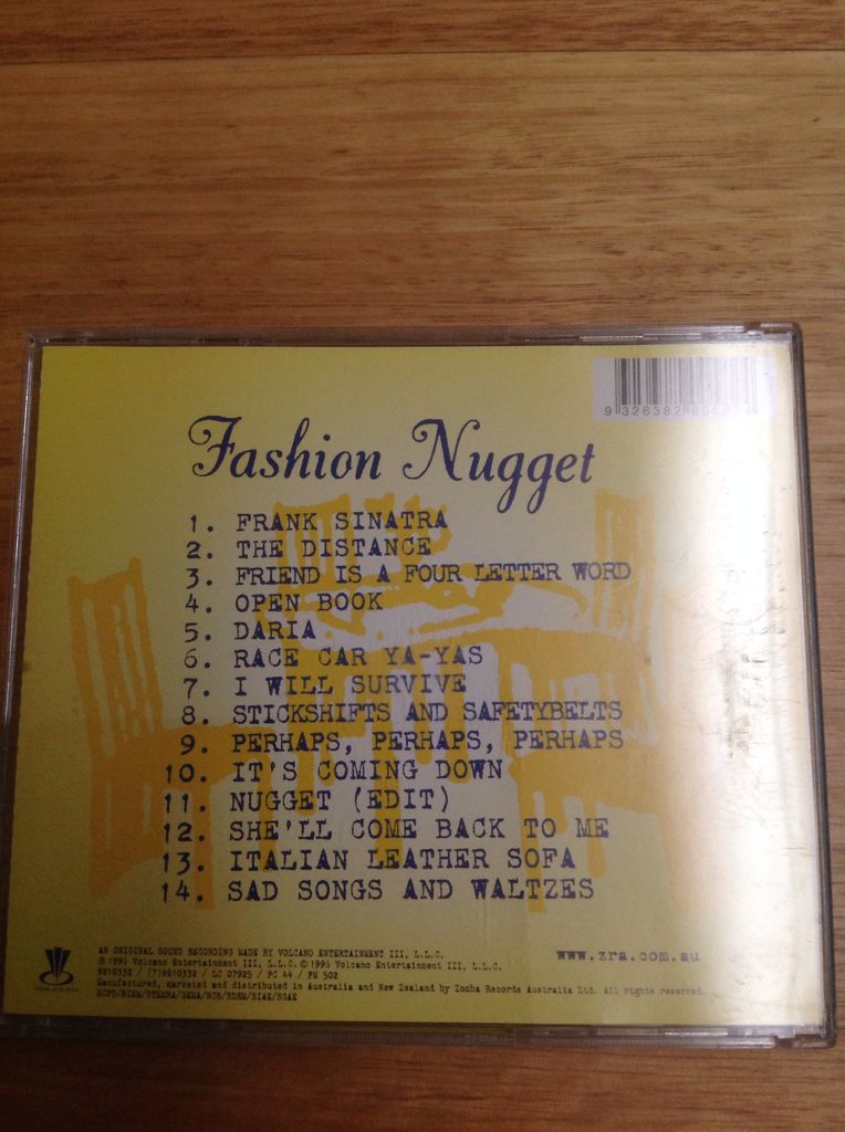Fashion Nugget - Cake (CD) music collectible [Barcode 9326382005824] - Main Image 2