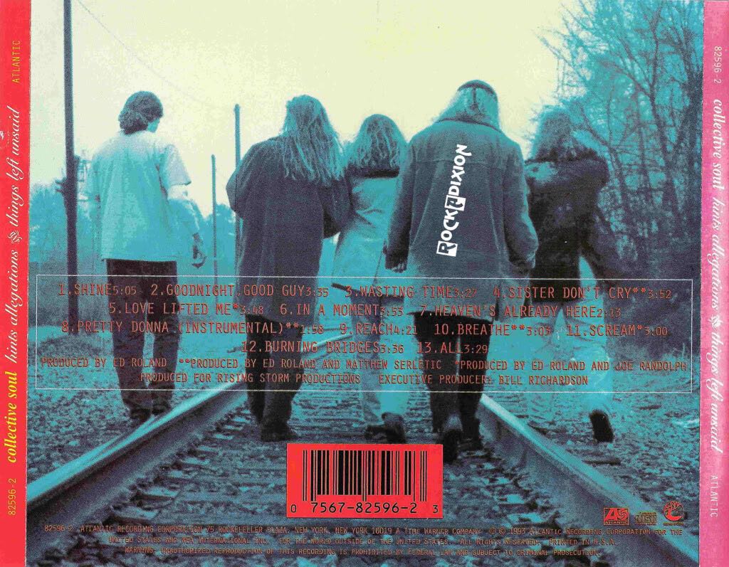 #01 Hints, Allegations, & Things Left Unsaid - Collective Soul (CD) music collectible - Main Image 2