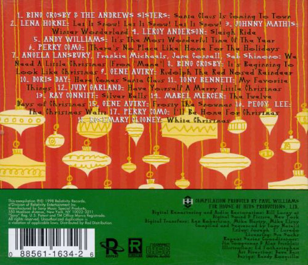 Croon And Swoon A Classic Christmas - Various Artists (CD) music collectible [Barcode 088561163426] - Main Image 2