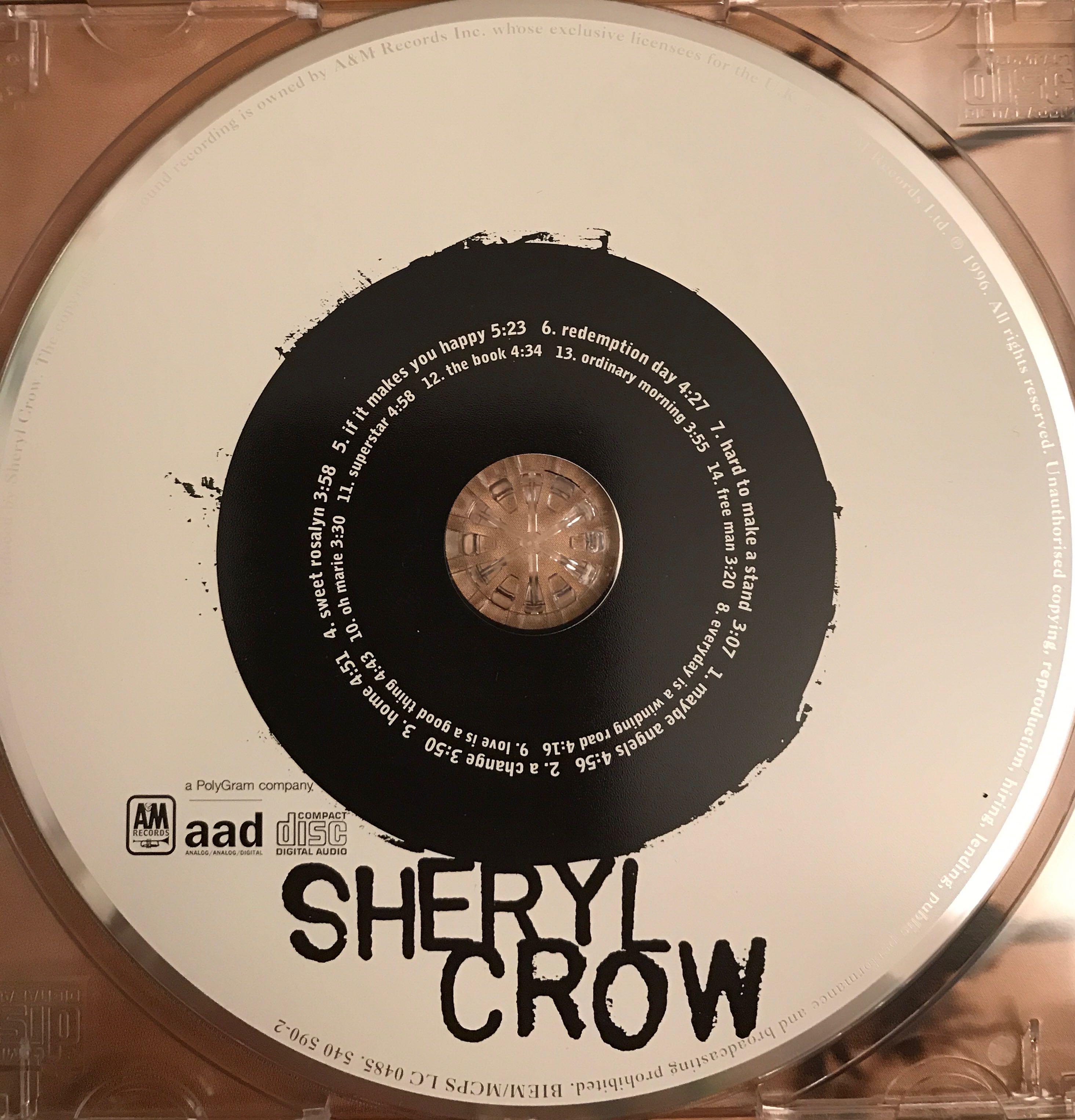 Sheryl Crow - Crow,  Sheryl (CD - 56) music collectible [Barcode 731454059022] - Main Image 3