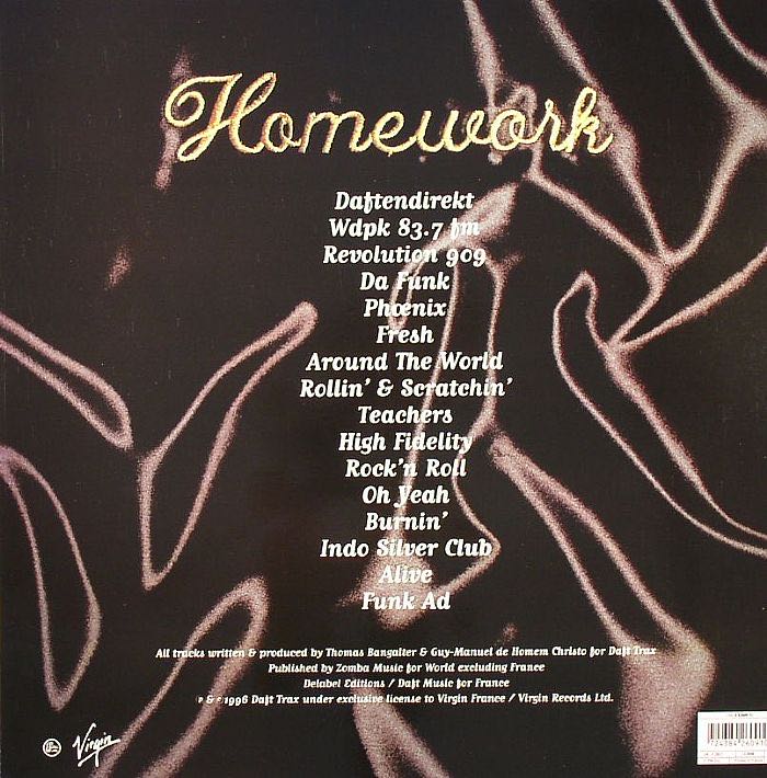 Homework - Daft Punk (12”) music collectible [Barcode 724384260910] - Main Image 2
