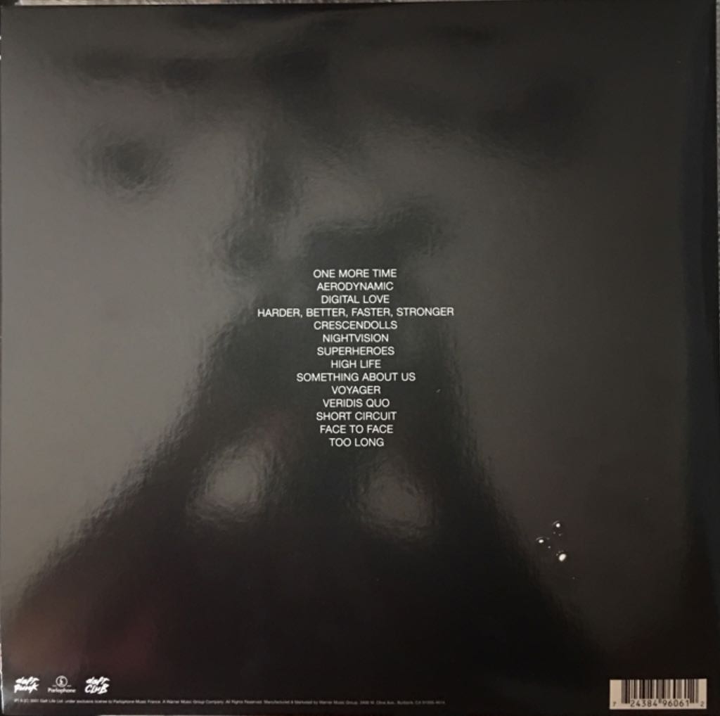 Discovery - Daft Punk (12” - 61) music collectible [Barcode 724384960612] - Main Image 2
