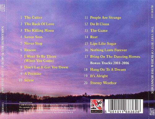 Songs To Learn And Sing - Echo And The Bunnymen (Cassette) music collectible - Main Image 2