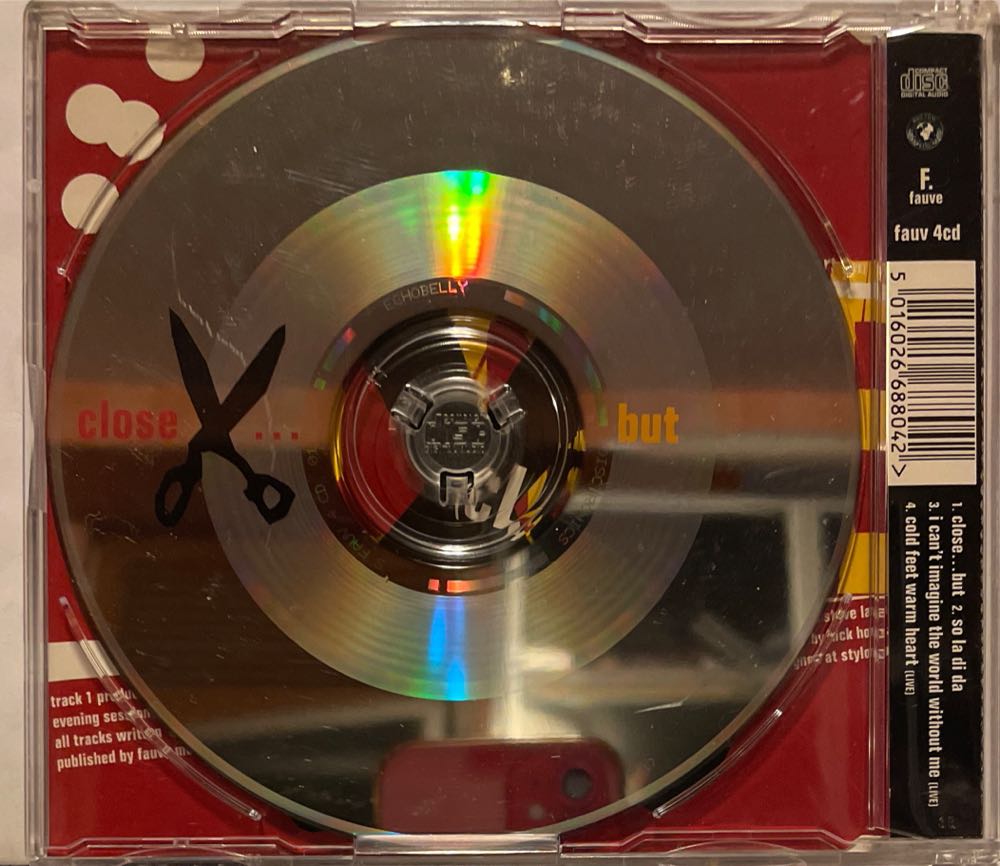 Close... But - Echobelly (CD - 15) music collectible [Barcode 5016026688042] - Main Image 2