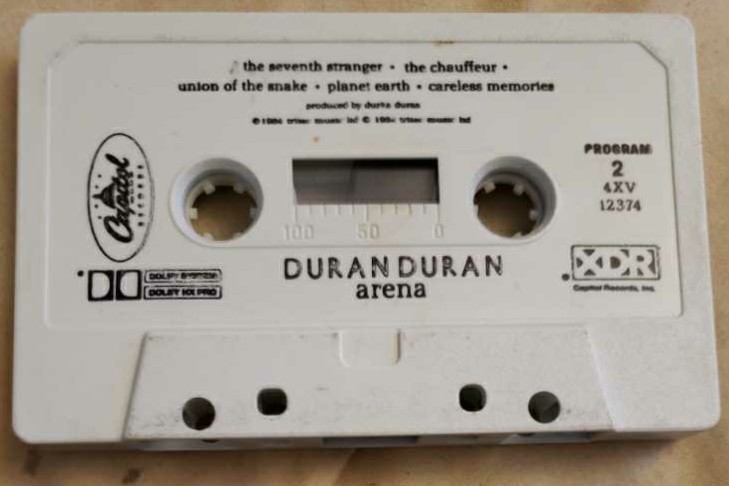 Arena - Duran Duran (Cassette) music collectible [Barcode 077771237447] - Main Image 3