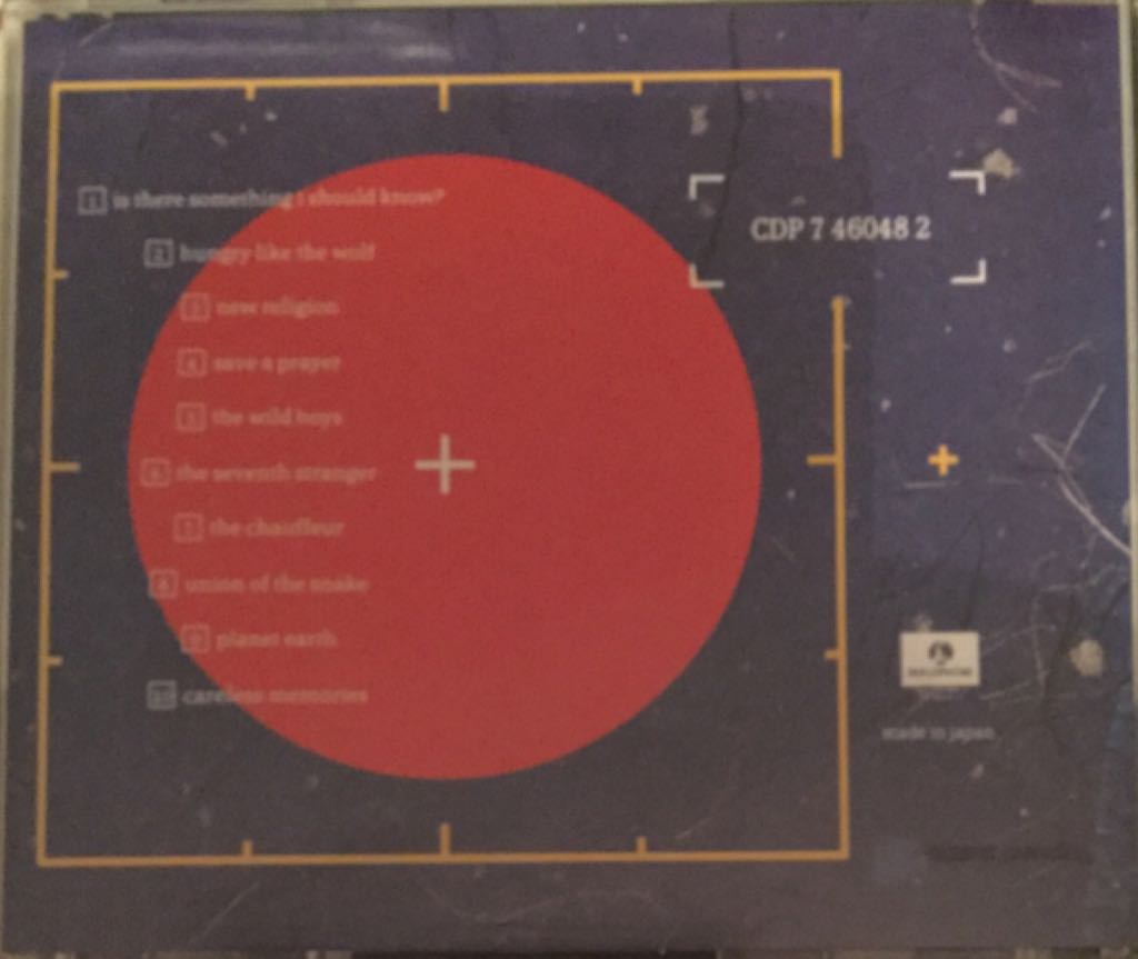 Arena - Duran Duran (CD - 47) music collectible [Barcode 724381981825] - Main Image 2