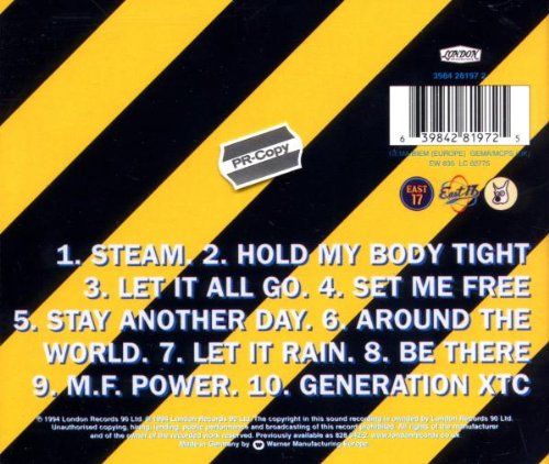 Steam - East 17 (CD - 41) music collectible [Barcode 042282854223] - Main Image 2