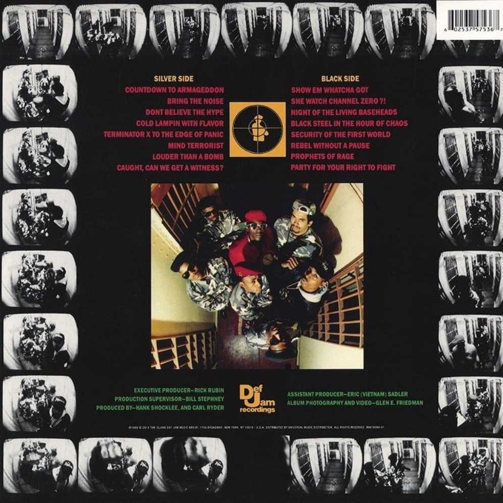 It takes a nation of millions to hold us back - Public Enemy (CD - 58) music collectible [Barcode 5099746241520] - Main Image 4