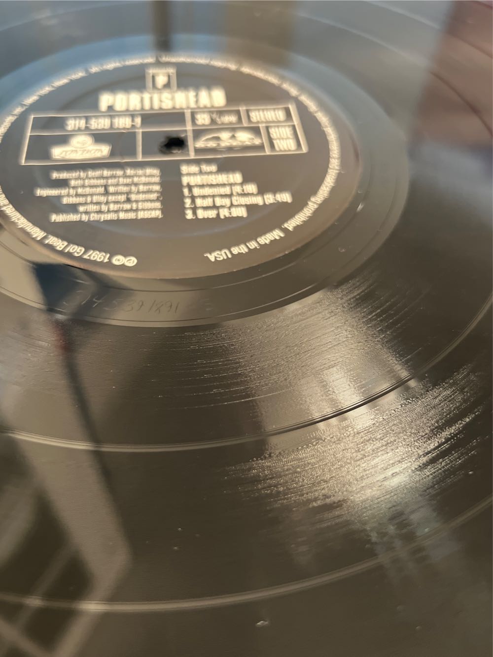 Portishead - Portishead (12” - 5030) music collectible [Barcode 731453918917] - Main Image 3
