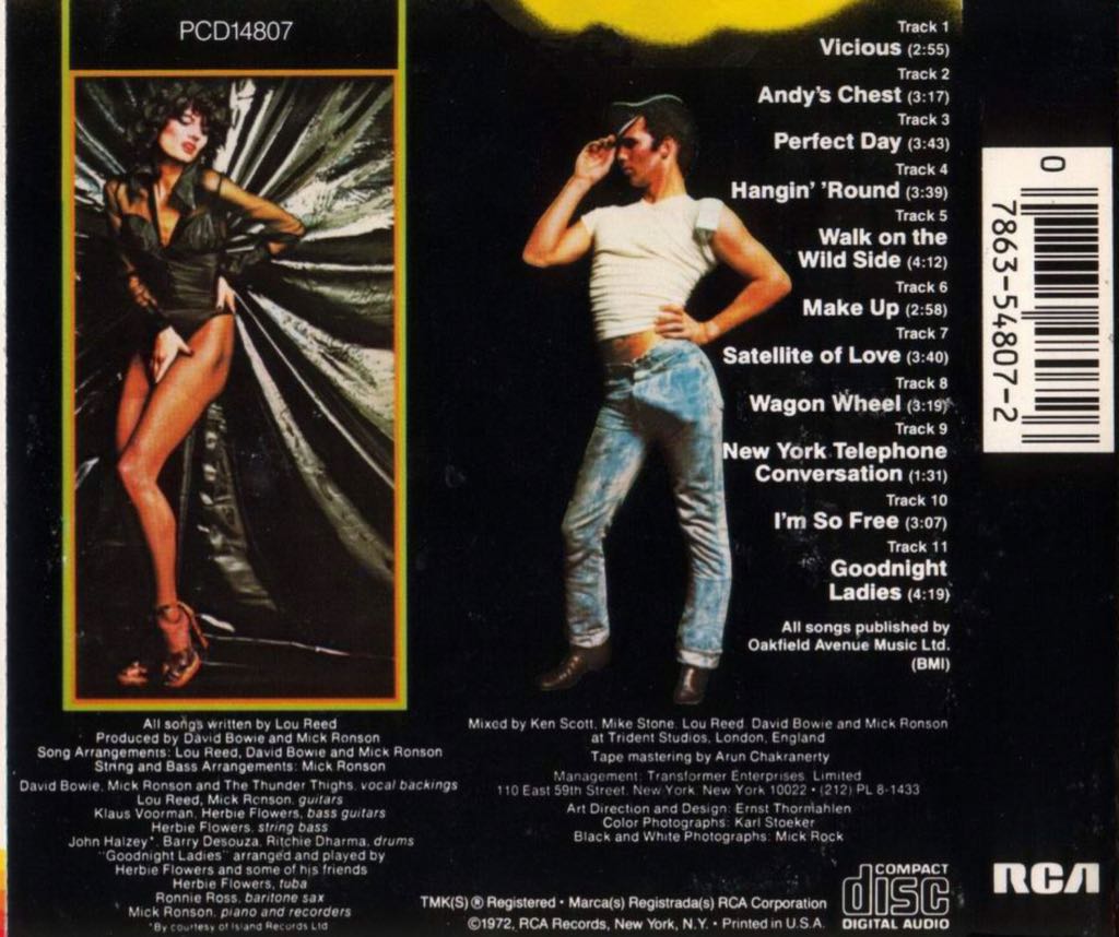 Transformer - Lou Reed (CD) music collectible - Main Image 2