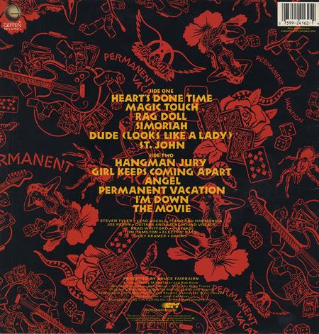 Permanent Vacation - Aerosmith (CD - 52) music collectible - Main Image 2