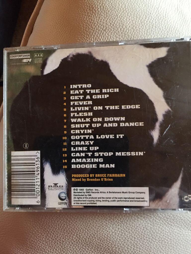 Get A Grip - Aerosmith (CD) music collectible [Barcode 6001211496136] - Main Image 2