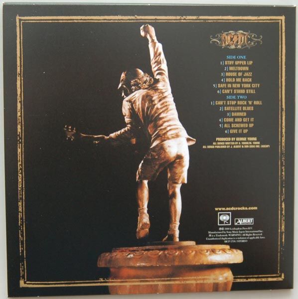 Stiff Upper Lip - AC/DC (CD - 47) music collectible [Barcode 886970829021] - Main Image 2