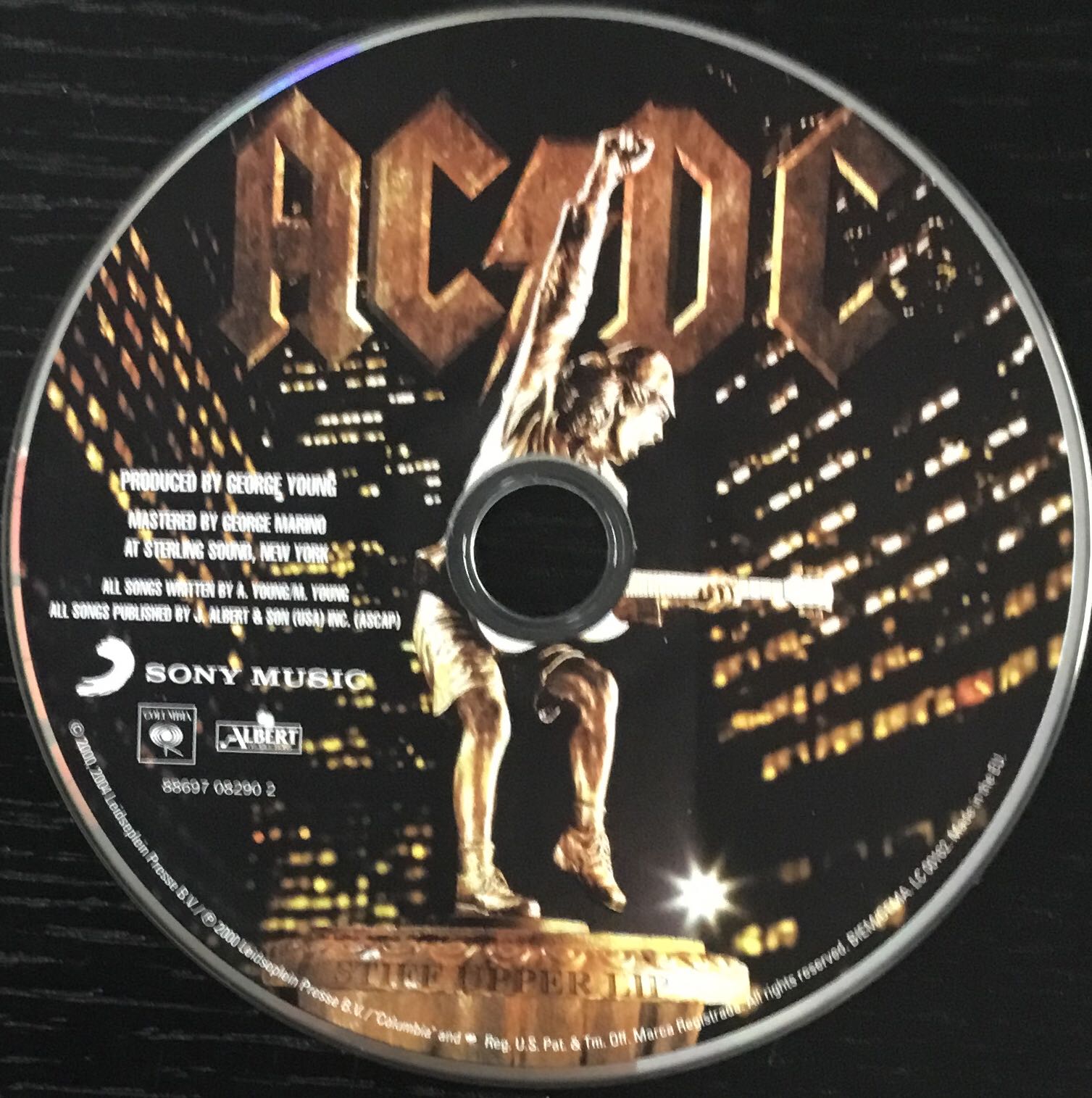 Stiff Upper Lip - AC/DC (CD - 47) music collectible [Barcode 886970829021] - Main Image 4