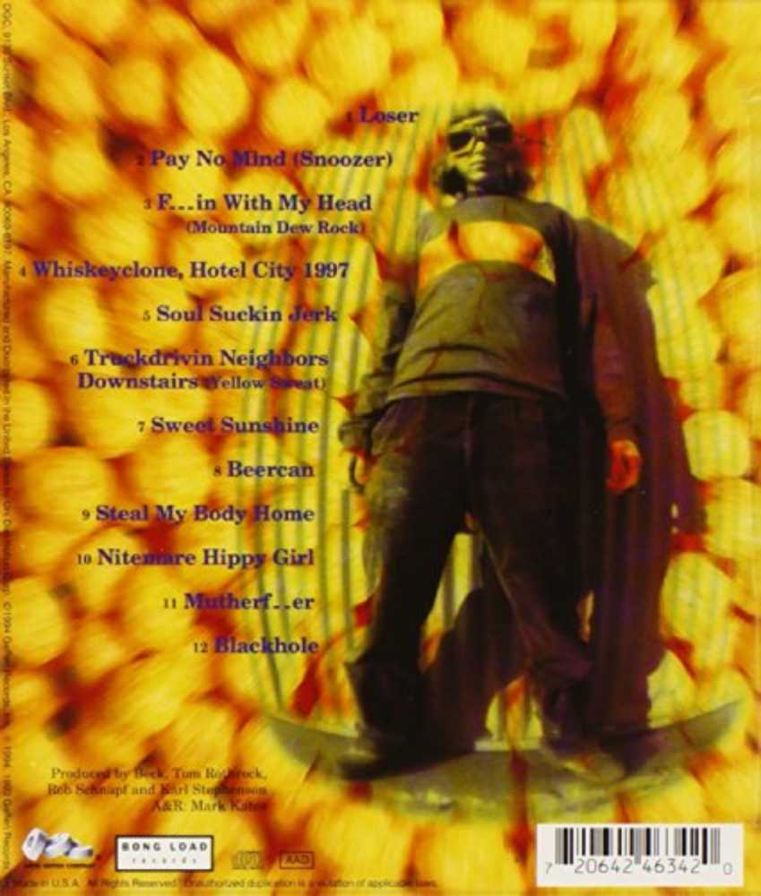 Mellow Gold - Beck (CD - 47) music collectible [Barcode 020831476720] - Main Image 2