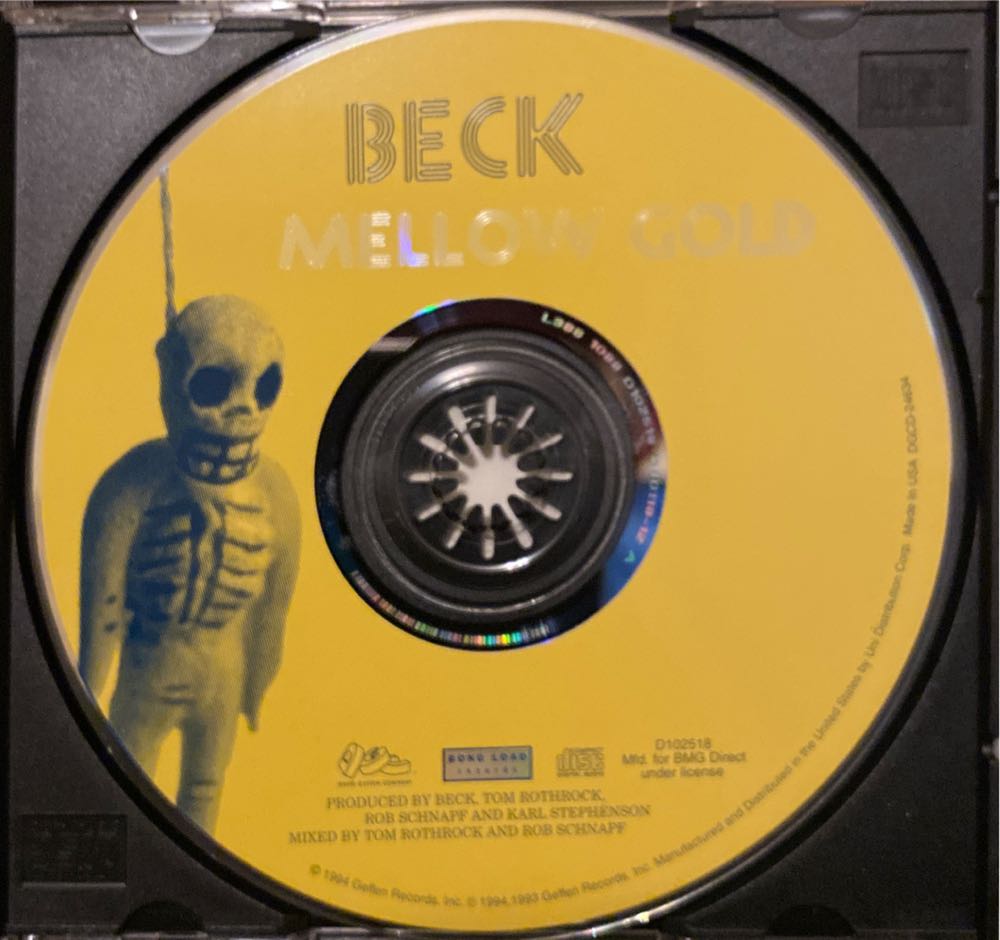 Mellow Gold - Beck (CD - 47) music collectible [Barcode 720642463420] - Main Image 3