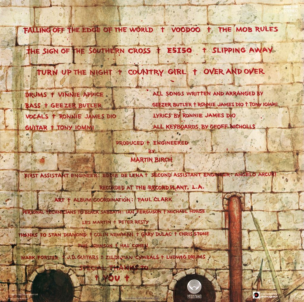 Mob Rules - Black Sabbath (MP3) music collectible - Main Image 2