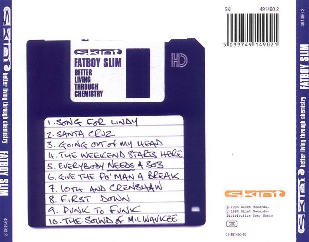 Better Living Through Chemistry - Fatboy Slim (CD) music collectible [Barcode 5099749149021] - Main Image 2