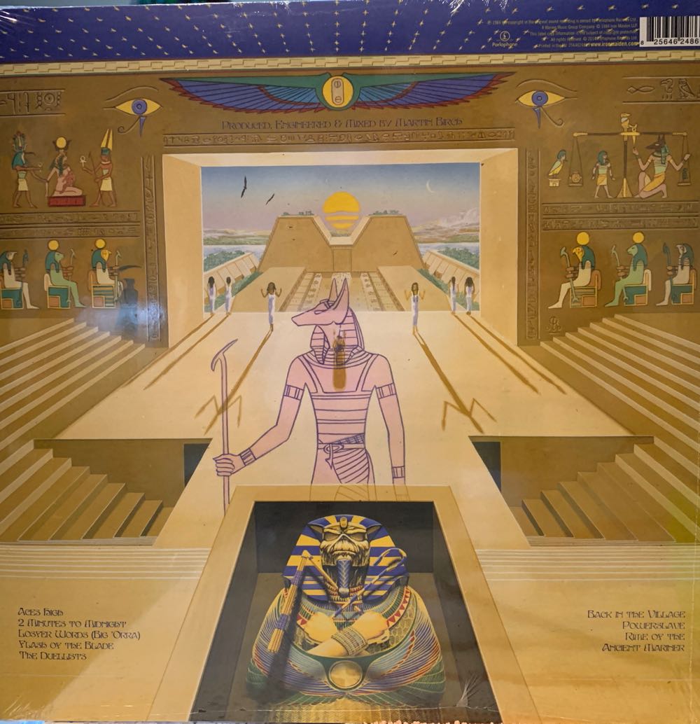 Powerslave - Iron Maiden (12” - 51) music collectible [Barcode 825646248698] - Main Image 2