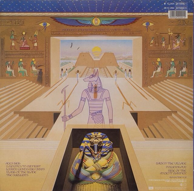 Powerslave - Iron Maiden (12” - 51) music collectible - Main Image 2