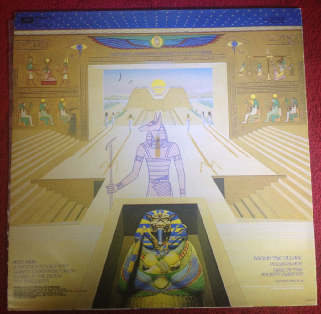 Powerslave - Iron Maiden (12” - 51:20) music collectible - Main Image 2