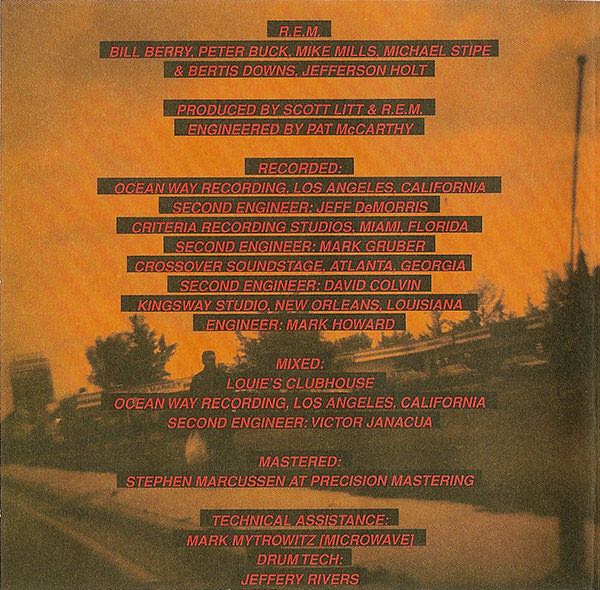 Monster - R.E.M.   ‎ (CD - 49:15) music collectible [Barcode 093624574026] - Main Image 3